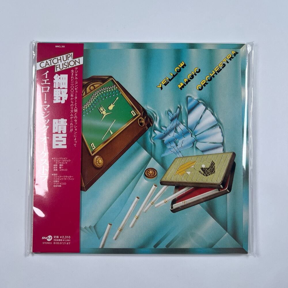 Yellow Magic Orchestra S/T CD MHCL-203 Limited Ed. 2003 Reissue Mini-LP w/ OBI